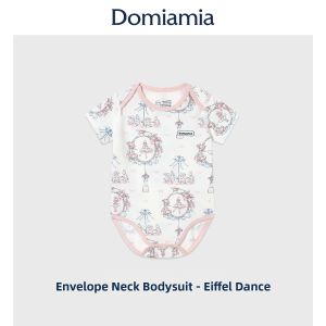 DOMIAMIA | Breathable Short Sleeve Baby Bodysuit