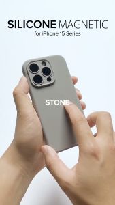 Ringke Silicone Magnetic Case for Apple iPhone 15 Pro (6.1 inch)