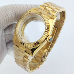 Vỏ Đồng Hồ Nam 40mm Thép Không Gỉ 904L Với Kính Sapphire Chống Nước Thích Hợp Cho Mặt Số 31mm Bộ Máy Miyota 8285
