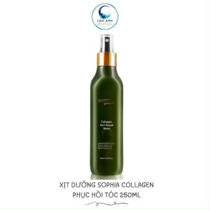 Xịt Dưỡng Sophia Collagen Hair Repair Water Phục Hồi Keratin Giúp Tóc Căng Bóng Suôn Mềm 250ml