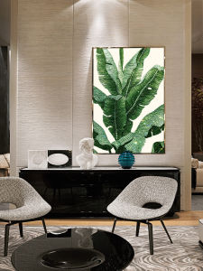 Decorative Painting with Good Meaning Large Decorative Painting with Diamond for Entrance and Entrance Crystal Porcelain Painting for Living Room and Modern Light Luxury for Customization