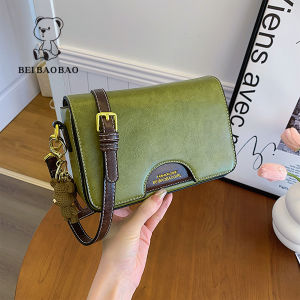 Beibaobao | Luxury Minimalist Solid Color Shoulder/Crossbody Bag for Work