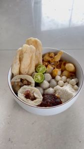 [CHILLI OIL] 7 BUNGKUS PAKET USAHA BASO ACI TETELAN JUMBO ORI TIDAK PEDAS HOTPOT INSTAN GUDANGSNACKTGR