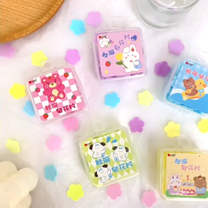 Flower Hand Soap Sabun Tangan Bunga Cartoon Cute Mini Disposable Portable Outdoor Dissolve Quickly