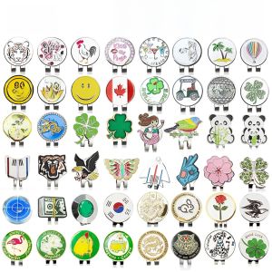 Magnetic Golf Ball Position Markers Clip Fans Supplies New Condition Golf Hat Clip Womens Sport Fitness Accessories