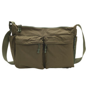 Casual Easiest for Match Sports Style Waterproof Nylon Cloth Parka Shoulder Underarm Bag Minimalist Large-Capacity Crossbody Bag Tote Bag