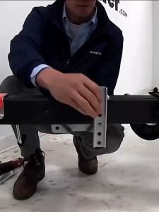 6in8in trailer jack 1200lb galvanised side swing caravan guide wheel