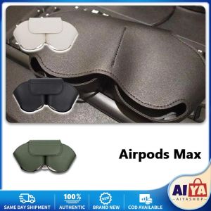 ★Same Day Shipping★ Earphone Protective Bag PU Leather Headset Cover Anti Scratch Anti Drop Headphone Leather Pouch for Airpods Max Headphone AirpodsMax-PU-Pouch