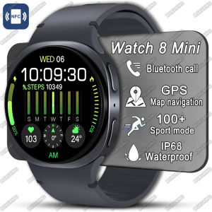 Watch 8 Mini GPS Track Smart Watch Men Women Map Navigation Bluetooth Call NFC IP68 Waterproof Compass Sport Smartwatch 2025 New