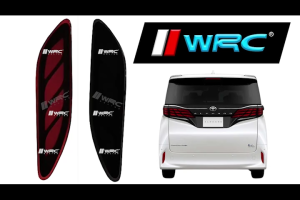 DTK Toyota Alphard AH40 2023 - 2025 Mustang Design Dynamic Rear Bumper Reflector With Signal Running