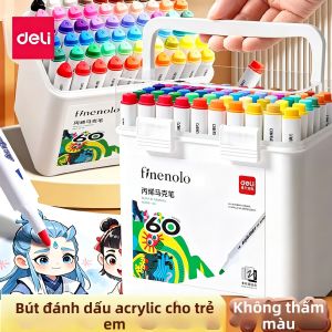 deli | Washable Non-bleed Student Markers