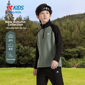 XTEP | Fleece Lined Sweatshirt Autumn Underwear Boys