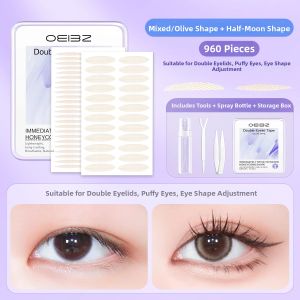 OEIEZ | Invisible Natural Double Eyelid Tape for Men with Swollen Eyes