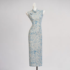 Đầm Cheongsam Không Tay