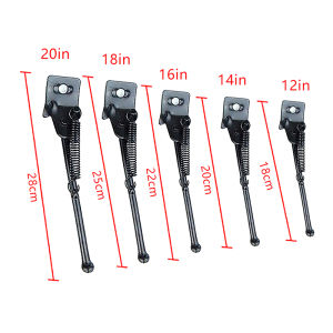 1 Cái Có Thể Điều Chỉnh Xe Đạp Leo Núi Chân Đế Màu Đen Thay Thế Bên Đỗ Xe Chân Đế Cho Xe Đạp Trẻ Em