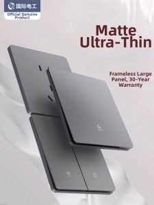 Satin Matte Ultra Thin Switch Sockets Home Use