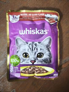 WHISKAS POUCH MAKANAN BASAH KUCING 80Gr