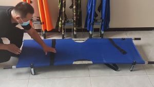 【Fast delivery+COD】PORTABLE FOLDING STRETCHER (EMERGENCY EMS EVACUATION LITTER STRETCHER)