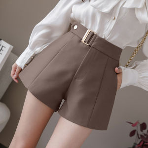 Fashionable Loose Flared Slimming High-waisted A-line Leisure Pants