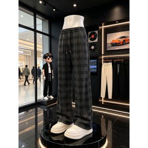 ZHUOCAN | Summer Lightweight Breathable Plaid Casual Pants