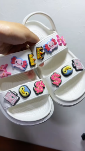 Women’s Double Bar Sandals with Cute Charm – 2-in-1 Chic Daily Look