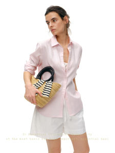 SHEITAOZI | Solid Color Loose Breathable Casual Shirt