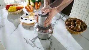 เครื่องปั่น เครื่องบด โถปั่น เครื่องบดเนื้อ มัลติฟังก์ชั่น อัตโนมัติ เร็ว เสียงเบา เครื่องทำอาหารที่บ้าน เครื่องบด เครื่องบดอาหาร เครื่องบดสับเนื้อ โถปั่นพริก