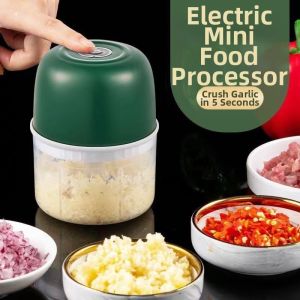 Electric Wireless Garlic Press Mincer