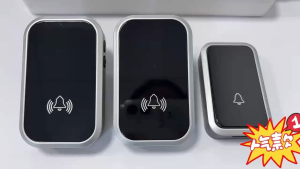 2026 NEW Wireless Doorbell Waterproof Door Bell IP44 Waterproof US Plug Door Bells Chimes Black Home Bell 300M Range 36 Ringtones 3 Levels of volume DB06