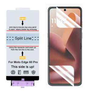 3 Pack HD Soft TPU Screen Protector For Motorola Edge 60 Pro Fusion Moto Edge 50 Pro Neo Ultra Self-Heling Front Hydrogel Film