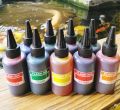 TINTA STEMPEL FLASH KERTAS , all varian 15 warna ,100 ml. 