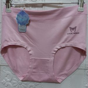 MANMEIJIAO Celana Dalam Wanita High Waist Size 3L/XXL & 4L/XXXL Bahan Katun Serat Bamboo Halus Lembut