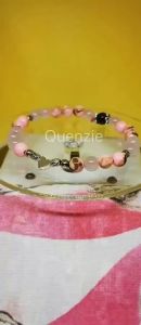 Handmade Pink Shell Turquoise Bracelet (Code: A00012)