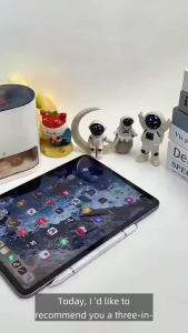 Bút Cảm Ứng Đa Năng P+7 Dành Cho Màn Hình Cảm Ứng Điện Dung Android & IOS Tương Thích Với Máy Tính Bảng Huawei Xiaomi Samsung - Bao Gồm Ba Đầu Bút & Bút Bi