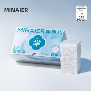 MINAIER | Tencel Ultra-Thin Open-Ended Stretchable Makeup Remover Pads