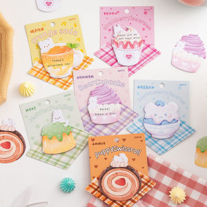 30 แผ่นการ์ตูนน่ารักสัตว์เลี้ยง Sweetheart Memo Notes Ins สไตล์ Sticky Notes กระดาษข้อความ Memorization N ครั้งโพสต์หมายเหตุเครื่องเขียน