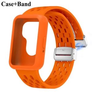 Ốp Lưng Silicon Samsung Galaxy Fit 3 Dây Đeo Thể Thao TPU Mềm Dây Đeo Đồng Hồ Thể Thao Thoáng Khí + Ốp Bảo Vệ Cho Galaxy Fit3