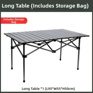 LINSI | Outdoor Camping Folding Table and Chairs Set