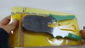 Tang Crimping 3in1 HT315 Krimping Kabel Telepon + Alat Kupas Kabel