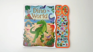 Dino World 50 Buttons Sound Book To Hear Dinosaurs Roar For Kids