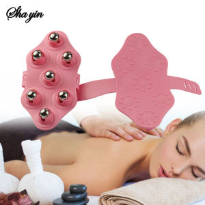 Seven ball massage rollers unblocking meridians brushing calf massage brushing fitness muscles relaxing massage tools