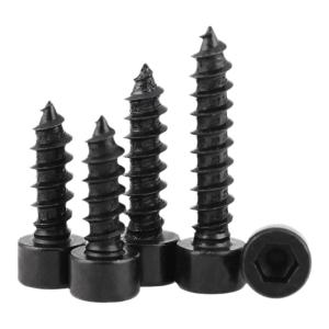 BAIRUITE | 8.8 Grade Black Hexagon Wood Screw M1.7 M2 M4 M5 M6