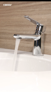 HappyHomeHn1 –B380 - [CHÍNH HÃNG] Vòi Nóng Lạnh Lavabo CAESAR B380CP (B380CU) vòi rửa mặt vòi nước