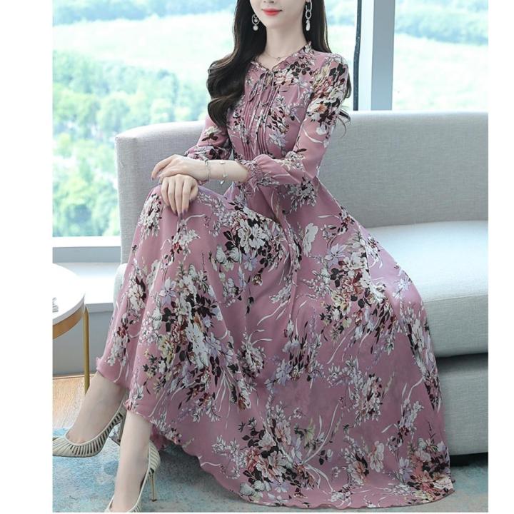 97720 Melinda Floral Dress maxi dress bunga long dress bunga