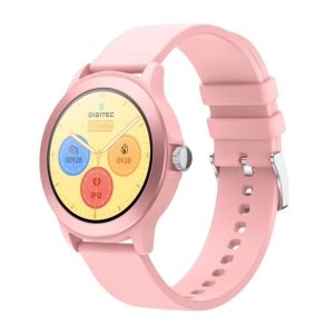 Jam Tangan Wanita Digitec Smartwatch Nova Tali Silicon/Rubber Bulat Digital Original
