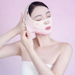 มาส์กยกกระชับใบหน้า การยกและกระชับผ้าพันแผลหน้า V เพื่อขจัดรอยพับของโพรงจมูก