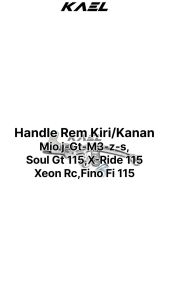 Panduan Lengkap Aksesoris Handle Rem Kiri-Kanan Yamaha
