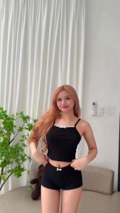 Set / Bộ Ngủ Áo Ren Quần Tí Hon - Tharo Clothing [SET0026]