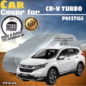 sarung mobil honda crv turbo/prestige khusus untuk mobil putih sarung mobil crv