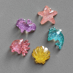 Crocs Hole Shoes Shoe Accessory Accessories Buckle Marine Life Crystal Octopus Dolphin Shell Shoe Buckle Zhibi Star Shoe Accessory